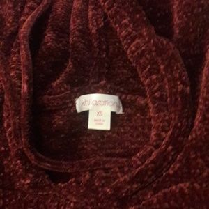 Brand new never worn hooded cropped sweater